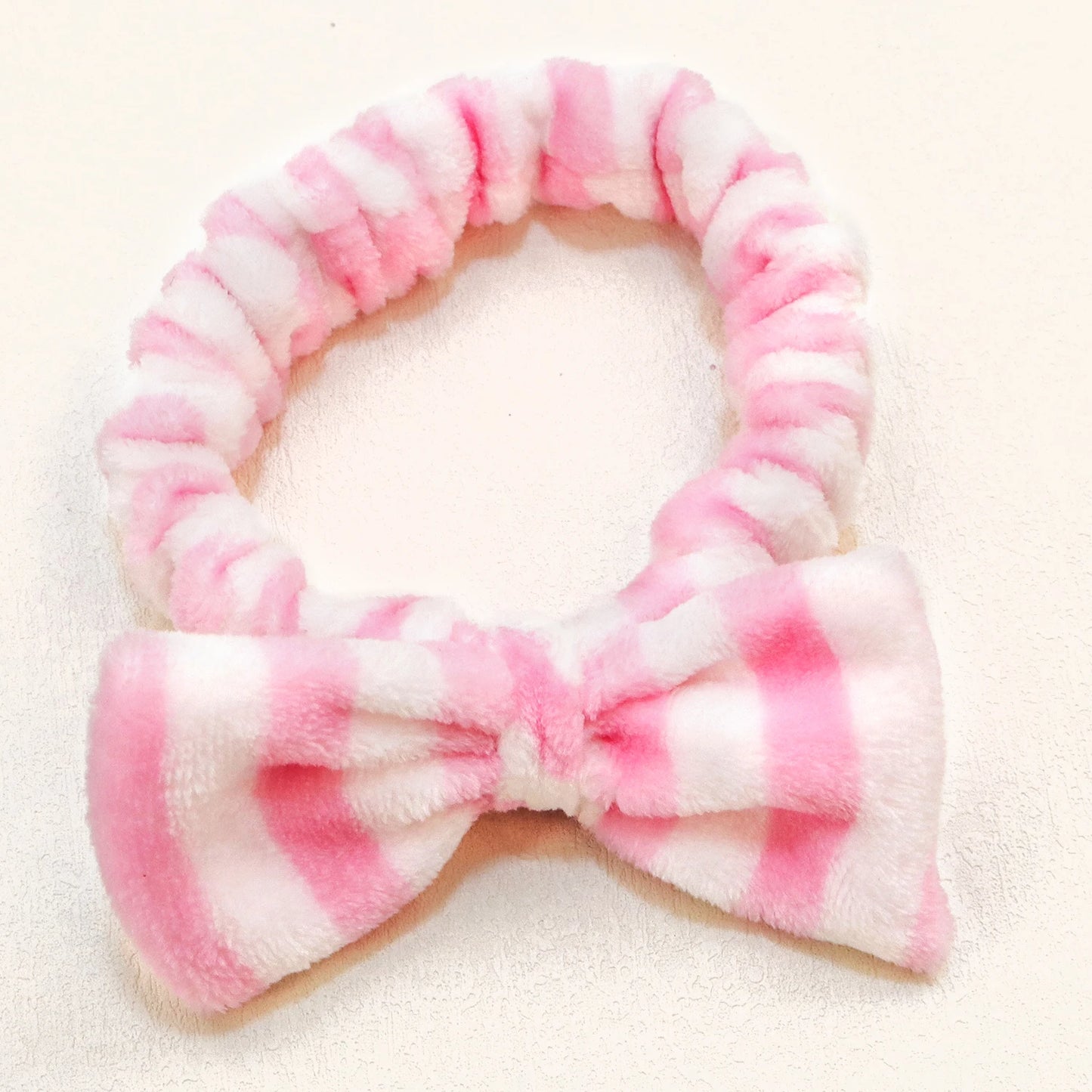 Fashion Coral Fleece Headbands Soft Elastic Spa Facial Hairband Girls Wash Face Head Wear Makeup Headband Women Hair Accessories - AMULET RING STORE