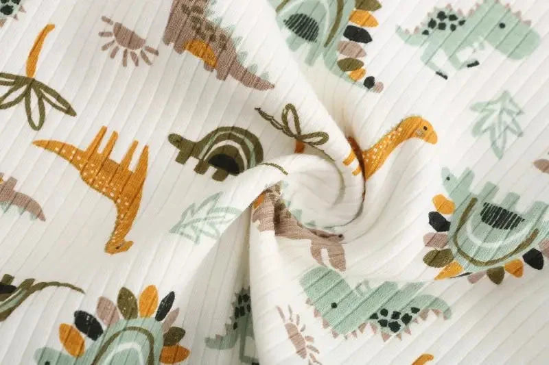 4Pieces Cotton Newborn Bodysuit Print Baby Girl Clothes 0-12M Cartoon Baby Boy Clothes Summer Short Sleeve Romper Bebes - AMULET RING STORE