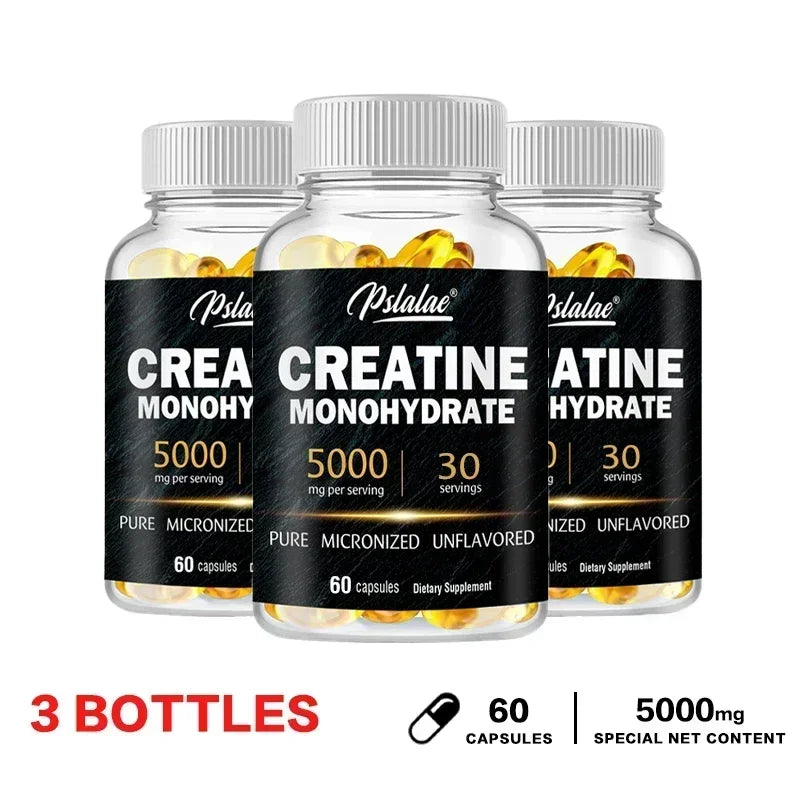 Creatine Monohydrate - Improves Performance, Muscle Growth and Recovery - AMULET RING STORE