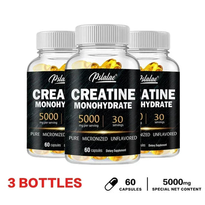 Creatine Monohydrate - Improves Performance, Muscle Growth and Recovery - AMULET RING STORE