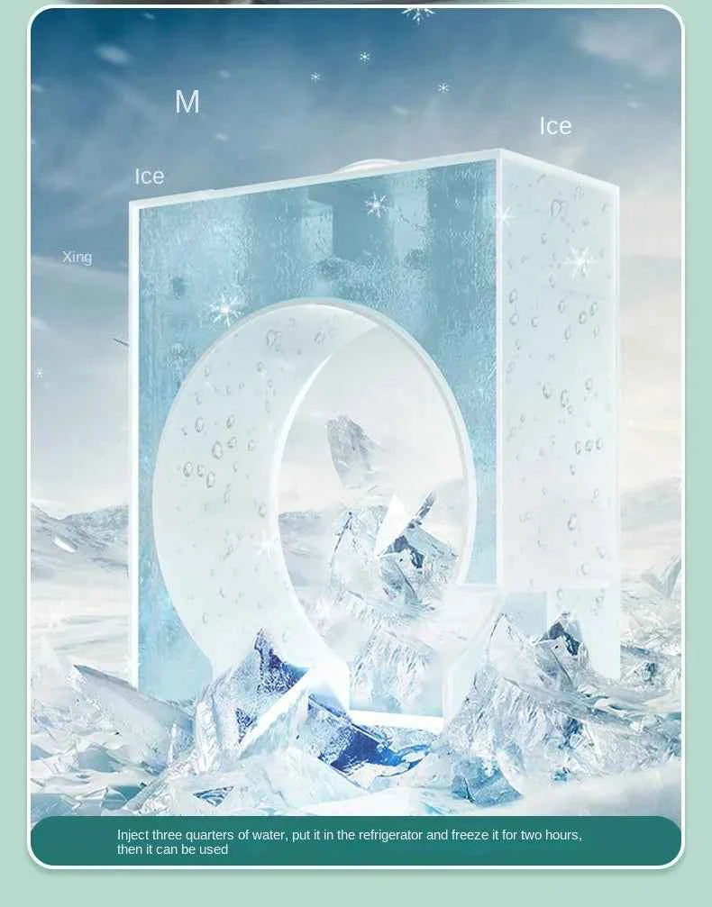 Xiaomi Youpin Desktop Air Conditioner Portable Dual Spray Ultrasonic Atomization 3Speed Mute Air Cooler Night Light Electric Fan