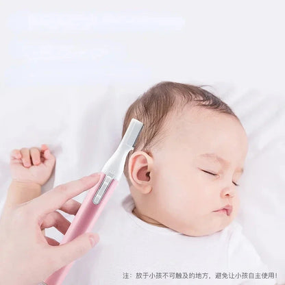 Fashion Eyebrow Shaver Face Eyebrow Hair Body Blade Razor Shaver Remover Trimmer Use Eye Makeup Tools - AMULET RING STORE