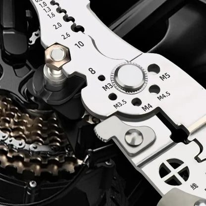 Multifunctional Electrician Pliers, 6-in-1 Wire Stripper Separator, Cutting and Crimping Tool for Cable Repair and Installation - AMULET RING STORE