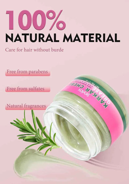 100% Pure Natural KARKAR Butter Hair Growth Oil Anti-Hair Loss Oil Repair Damaged Scalp Treatment Serum Oil For All Hair Types