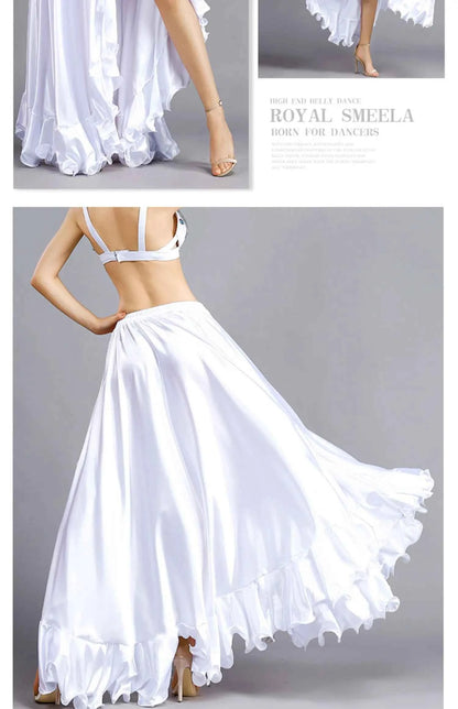 Sexy Belly Dance Skirt Bot f Skirt New Sle Spring Summer Large Swing Beginner Eastern Dance Practice Long Skirt