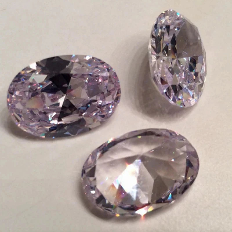 Brilliant Large Unheated White Sapphire 13X18mm Oval Cut VVS1 Loose Gemstone For Jewelry Making DIY - AMULET RING STORE