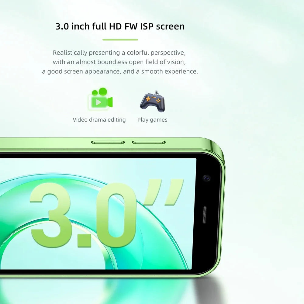 SOYES S26 S23 Pro Series 3.0in Android8.1 Mini Smartphone 2GB RAM 16GB ROM Dual SIM Standby 3G Network Compact Mobile Phone - AMULET RING STORE