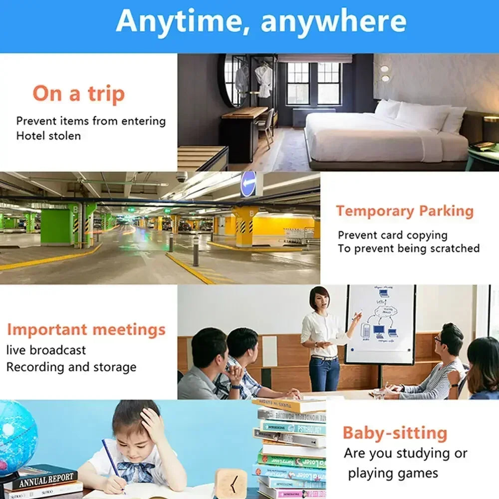 1080P Wireless Wifi Camera Mini Small Night Vision Video Recorder Smart Home Motion Security Detection Surveillance IP Spy Cam - AMULET RING STORE