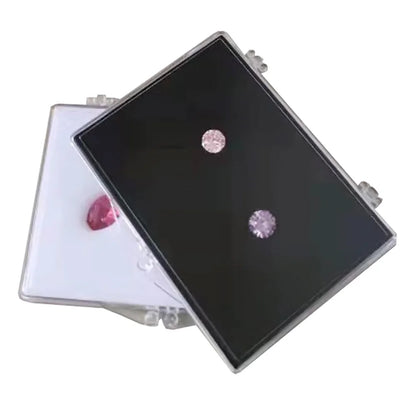 Loose Diamond Box Transparent Gemstone Storage Case Quality Pendant Beads Organizer Ring Earrings Gem Stone Gift Packaging Box - AMULET RING STORE