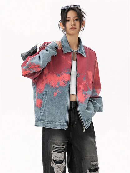 Women's Denim Jacket Lady Cowboy Jeans Jackets Women Outdoor Women's Clothing Novelties Sales Trend 2024 Female Cowgirl Clothes - AMULET RING STORE