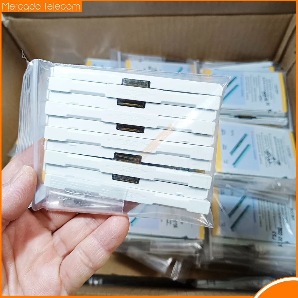 L925BP Drop Cable FTTH Fiber Optic Mechanical Splice Fiber Optic Mechanical Splicer Fast Connector Cold Splice for SC Adaptor - AMULET RING STORE