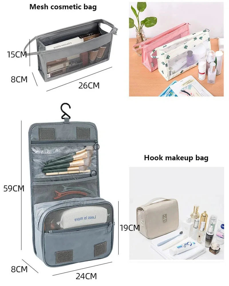 8/9/10/11 Pcs Set Travel Organizer Storage Bags Suitcase Packing Cubes Set Cases Portable Luggage Clothe Shoe Tidy Pouch Folding - AMULET RING STORE