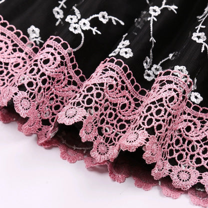 5-14 Years Girls Dress Summer Sleeveless Princess Dress + Long Sleeves Jacket 2Pcs Piano Performance Gown Teenagers Kids Clothes