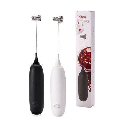 Milk Drink Coffee Whisk Mixer Electric Egg Beater Frother Foamer Mini Handle Stirrer Practical Blender Kitchen Cooking Tool - AMULET RING STORE