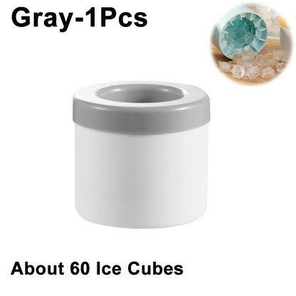 4/6/8/15 Grid Big Ice Tray Mold Giant Jumbo Large Food Grade Silicone Ice Cube Square Tray Mold DIY Ice Maker Ice Cube Tray - AMULET RING STORE