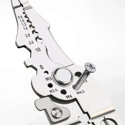 Multifunctional Electrician Pliers, 6-in-1 Wire Stripper Separator, Cutting and Crimping Tool for Cable Repair and Installation - AMULET RING STORE