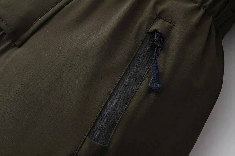 -30 Winter Baby Clothes Thicken Warm Jumpsuits Snowsuits Girl Boy Hooded Jacket Waterproof Rompers Ski Suits Kids Coat Outerwear - AMULET RING STORE