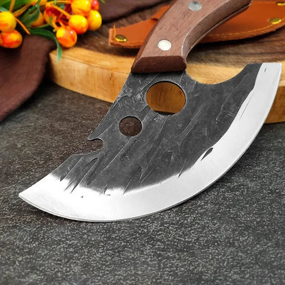 2024new Outdoor Pick Bones Dedicated Knife Hand-Forged Meat Cutting Knife Slaughter Professional Meat Selling Knife - AMULET RING STORE