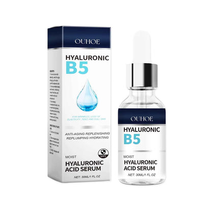 Line Reducing Firming Facial Serum Moisturizing Brightening Vitamin B5 Hyaluronic Acid Facial Serum Pore Tightening Skincare