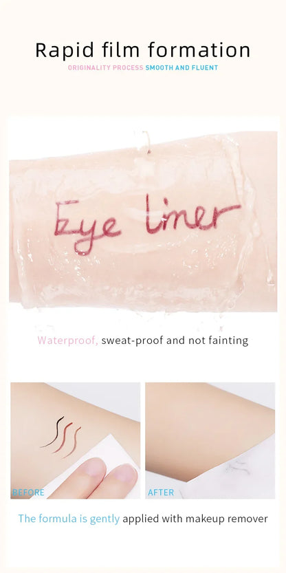 12 Colors Liquid Eyeliner Pencil Shimmer Sexy EyeShadow Portable Waterproof Durable Eyeliner Women Hot Sales Makeup Cosmetics - AMULET RING STORE