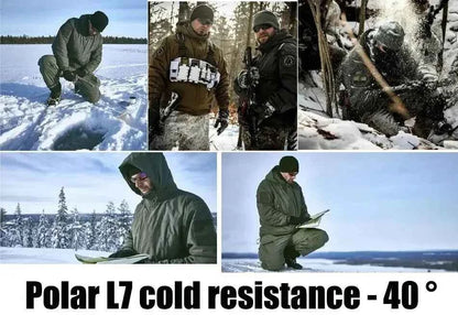 Winter Jacket Tactical Down Jackets for Men Winter Warm Waterproof Windbreakers Hunting Hiking Parkas Coat