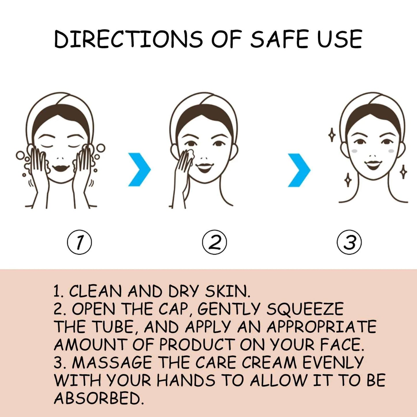 Glycerin Care Cream for Face and Body, Hyaluronic Acid, Aloe Vera Natural Intensive Moisturizing Skin Repair Product