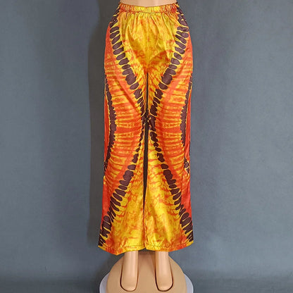 African Clothes for Women Top Pant Matching Sets 2024 Summer Traditional Africa Clothing Dashiki Ankara Outfits Gown Abayas Robe