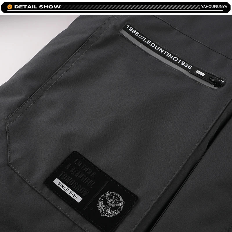 Winter Men Outdoor Windbreak Warm Travel Jacket Men Hooded Casual Fashion Sport Waterproof Climbing Trekking Jacket Male Coat