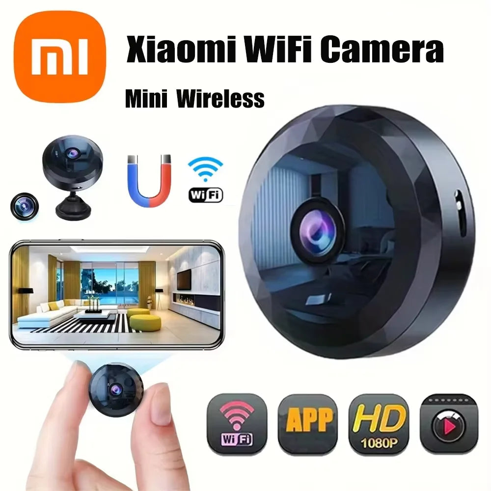 Xiaomi Wireless A11 Camera Mini WiFi Monitoring 1080P HD Video Security Camera Rechargeable Battery Motion Detection Camera New - AMULET RING STORE