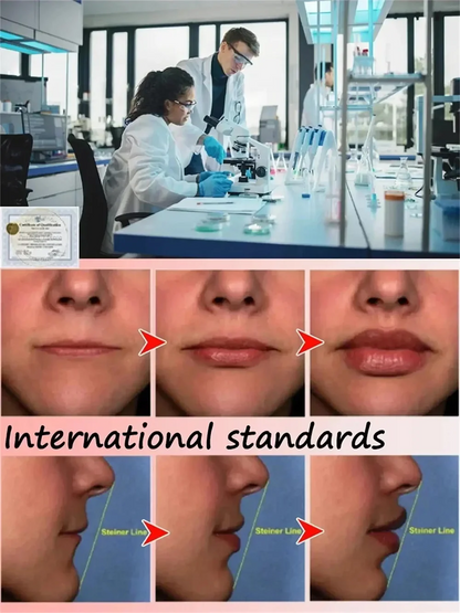 Instant Lip Plumping Essential Oil Fuller Lip Gloss Serum Last Nourishing Anti wrinkle Moisturising Sexy Lip Care Mask Makeup - AMULET RING STORE