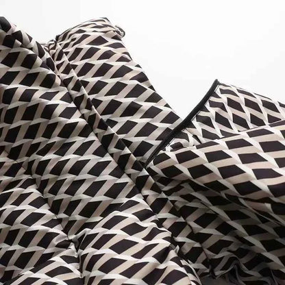 Women's Winter Hooded High Waist Padded Sport Parkas Coats with Belt Female Elegant Thick Warm Pockets Windproof Skiing Jackets