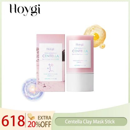 Hoygi Centella Asiatica Clay Mask Stick Soothing Calming Detoxifying Hydrating Anti-irritation Easy Application All Skin Types - AMULET RING STORE
