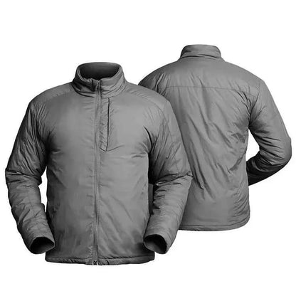 Winter Outdoor Jackets Men Parkas Warm Lightweight Tactics Causal Jacket Heat Reflective Windproof Hiking Coat Windbreaker