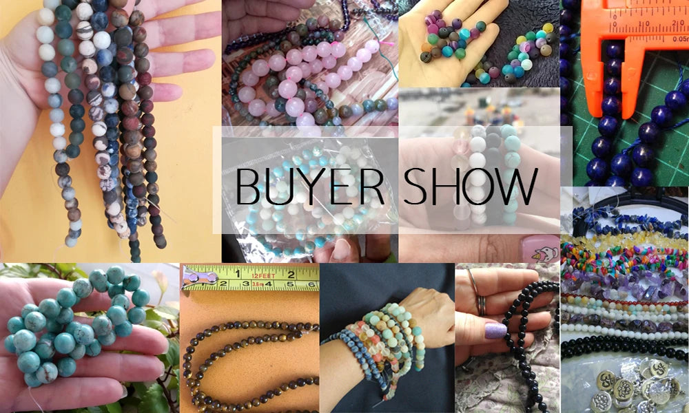 45 Styles Natural Stone Beads Amethyst Purple Jades Agate Crystal Glass Beads Jewelry Making Findings DIY Bracelet Accessories - AMULET RING STORE