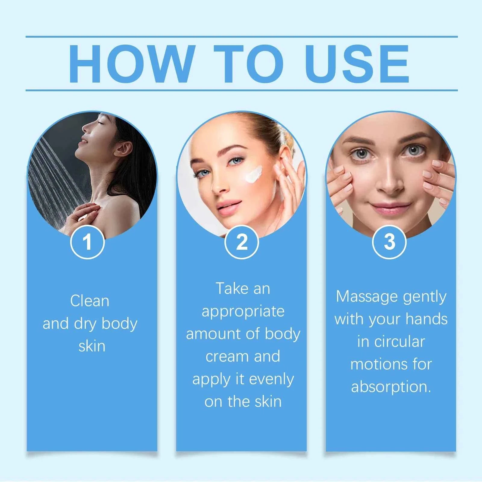 Firming Body Cream Panthenol, Niacinamide Moisturizing and Brightening Body Lotion Diminish Fine Lines Skin Care Products