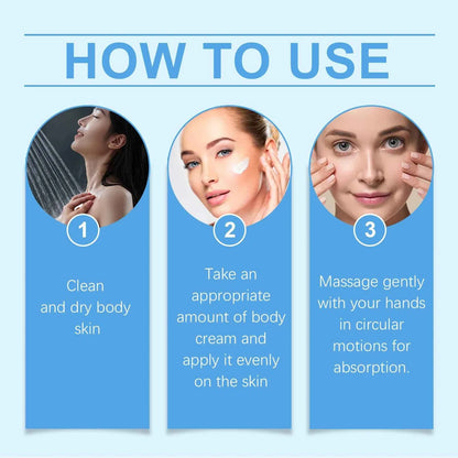 Firming Body Cream Panthenol, Niacinamide Moisturizing and Brightening Body Lotion Diminish Fine Lines Skin Care Products