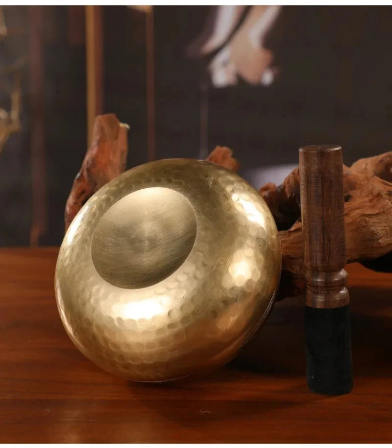 Nepalese Sound Bowl Handmade Singing Bowl Sound Healing Bowl Meditation Percussion Musical Instruments Therapeutic Tibetan - AMULET RING STORE
