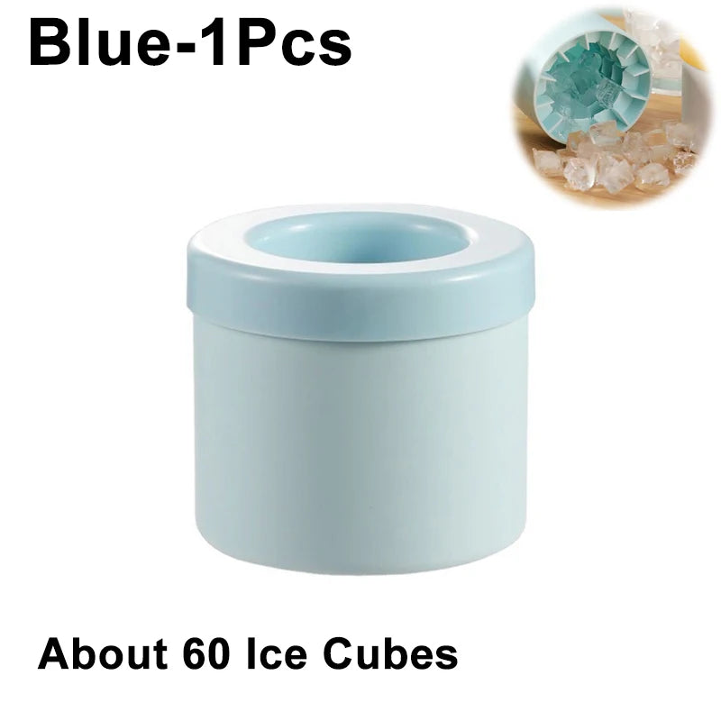 4/6/8/15 Grid Big Ice Tray Mold Giant Jumbo Large Food Grade Silicone Ice Cube Square Tray Mold DIY Ice Maker Ice Cube Tray - AMULET RING STORE