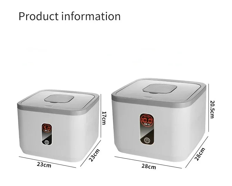 Pet Dog Food Storage Container Dry Cat Food Bucket Dog Food Box with Lid Insect Proof Moisture Proof Rice Box Grain Sealed Jar - AMULET RING STORE