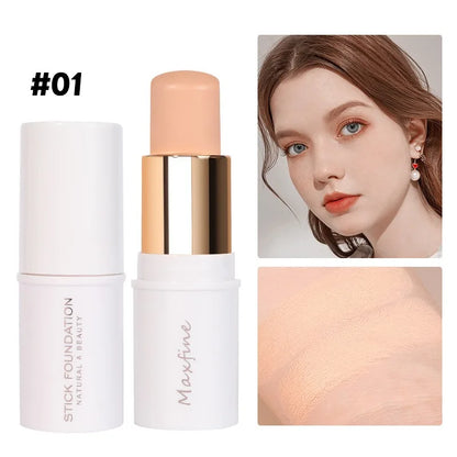 Concealer Foundation Cream Stick Oil Control Lasting Waterproof BB Cream Full Coverage Face liquid base korean makeup Cosmetics - AMULET RING STORE