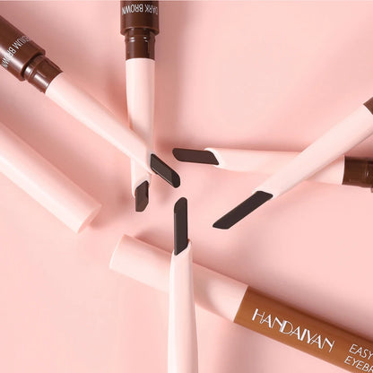 Eyebrow Cosmetics Pencil Waterproof Double-headed Eyebrow Tattoo Natural Long Lasting Makeup Paint Wild Eyebrow Pencil - AMULET RING STORE