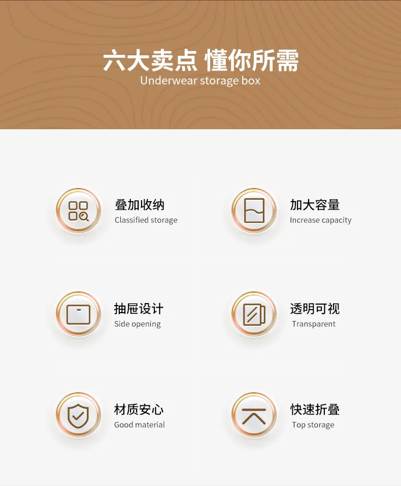 Large Capacity Foldable Storage Box Plastic Clothes Organizer Transparent Home Storage Trunk for Clothes Sundries Organizer - AMULET RING STORE