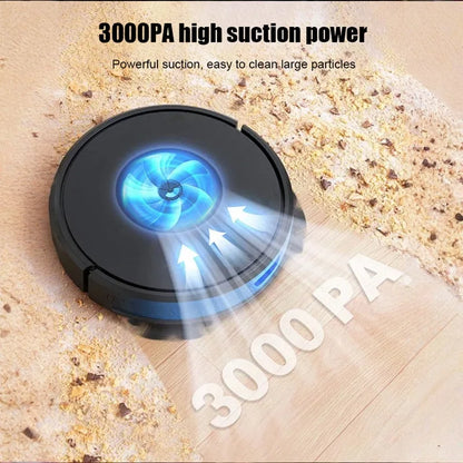 Household Fully Automatic High Suction Intelligent Vacuum Cleaner USB Charging Low-noise Sweeping Robot
