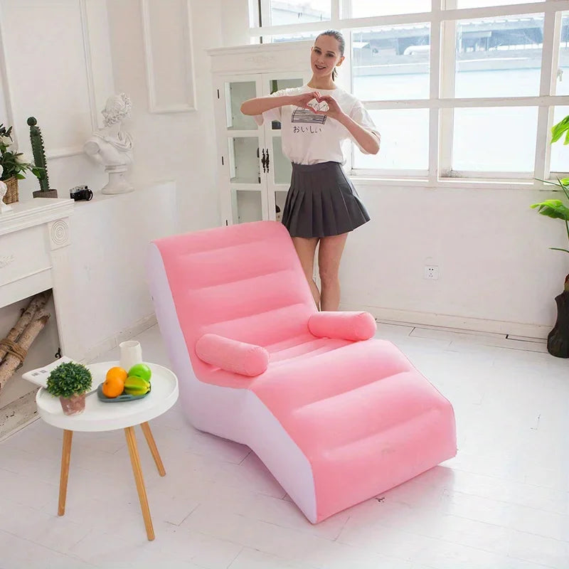 Outdoor Foldable Inflatable Sofa Lounge Couch Sleeping Bed Outdoor Chairs