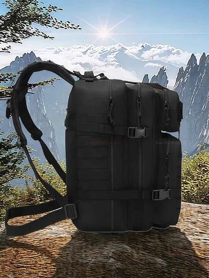 Outdoor tactical backpack - With a large waterproof capacity and lightweight design, this backpack is suitable for hiking trips.
