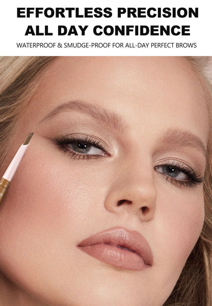 Eyebrow Cosmetics Pencil Waterproof Double-headed Eyebrow Tattoo Natural Long Lasting Makeup Paint Wild Eyebrow Pencil - AMULET RING STORE