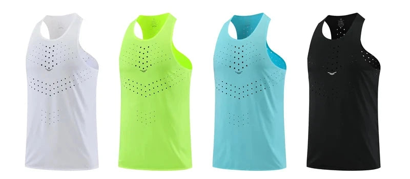 Athletics Tank Top Running Vests Speed Sports Fitness Shirts Guys Sleeveless Mens Womens Clothing Athlete Track Field Singlet