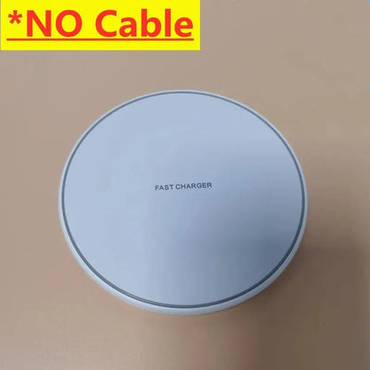 30W Wireless Charger For iPhone 15 14 13 12 X Pro Max Induction Fast Charging Pad Dock Station For Samsung S23 S22 Xiaomi Huawei - AMULET RING STORE