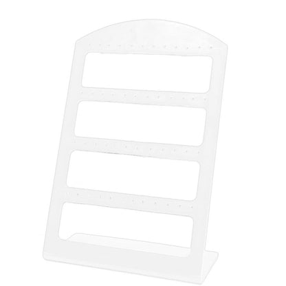 24/48 Holes Earrings Display Stand Holder Jewelry Show Rack Acrylic Organizer - AMULET RING STORE