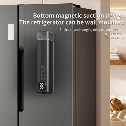 RS-F183H Mini Wireless Food Vacuum Sealing Machine, Digital Multifunctional Charging Magnetic Heat Absorption Sealing Machine. - AMULET RING STORE